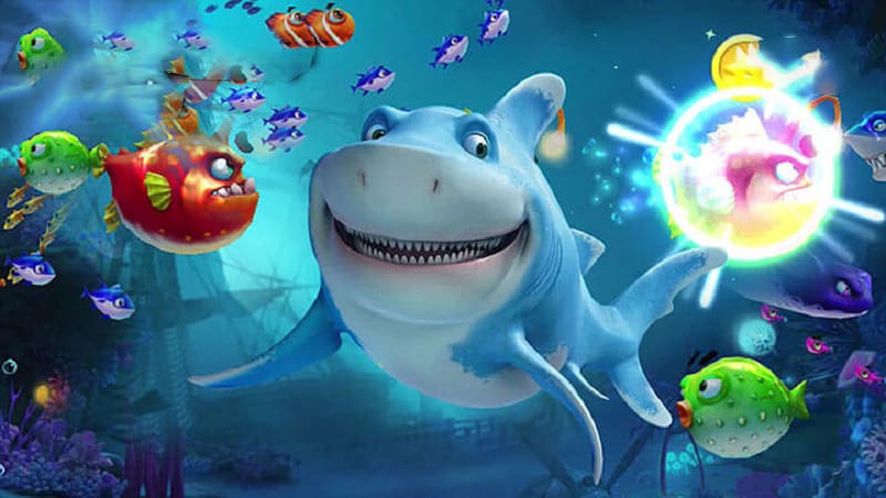 VEM 777 Jogo de tiro ao peixe Robot Wars